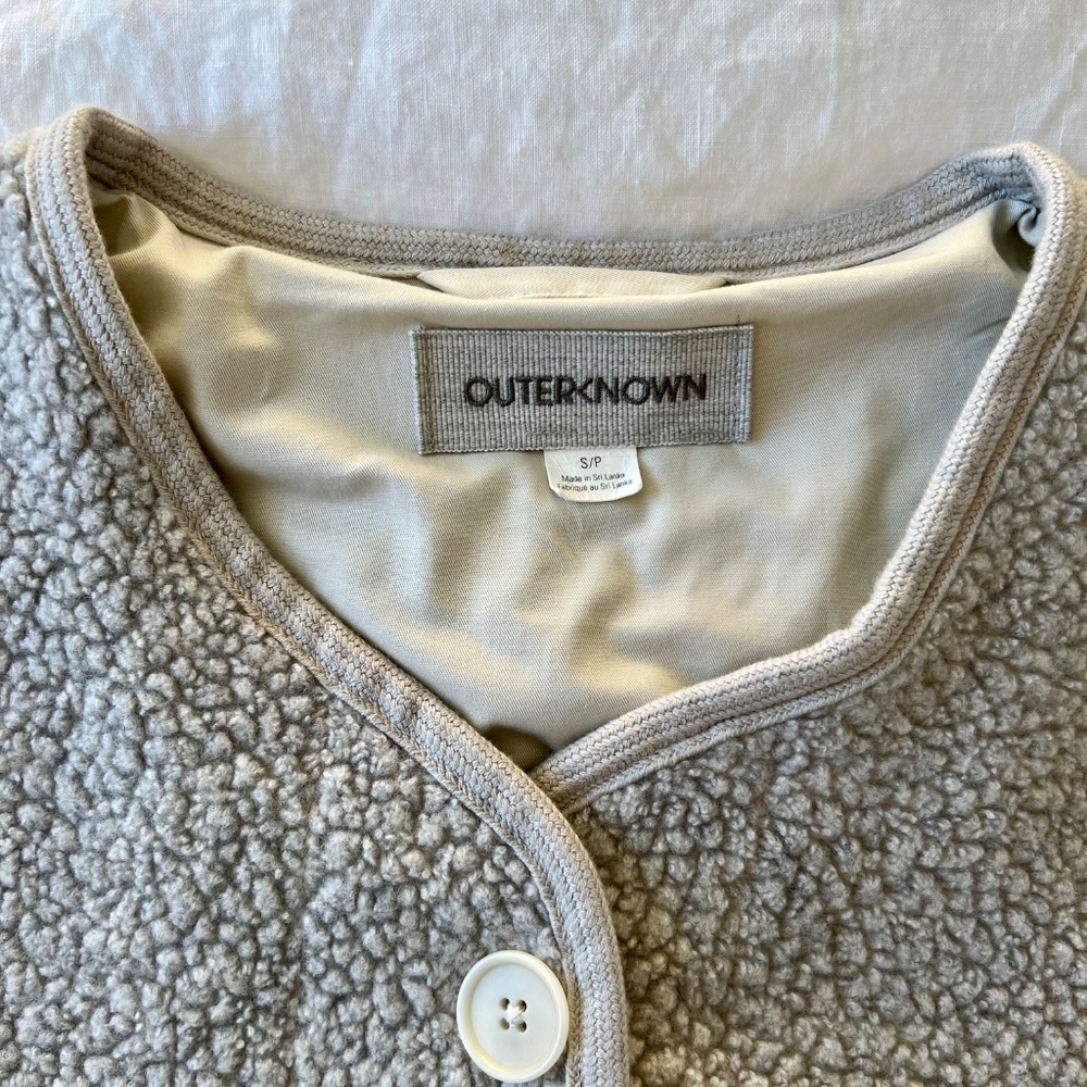 outerknown the woolaroo cocoon jacket - Picture 2 of 9